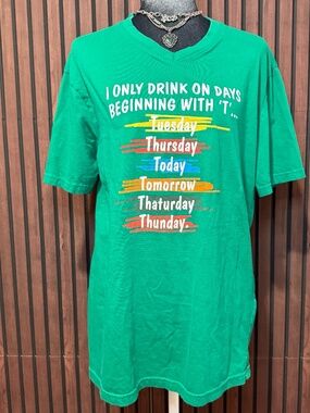 Traditional Craftwear Funny Drinking Days Graphic Tee